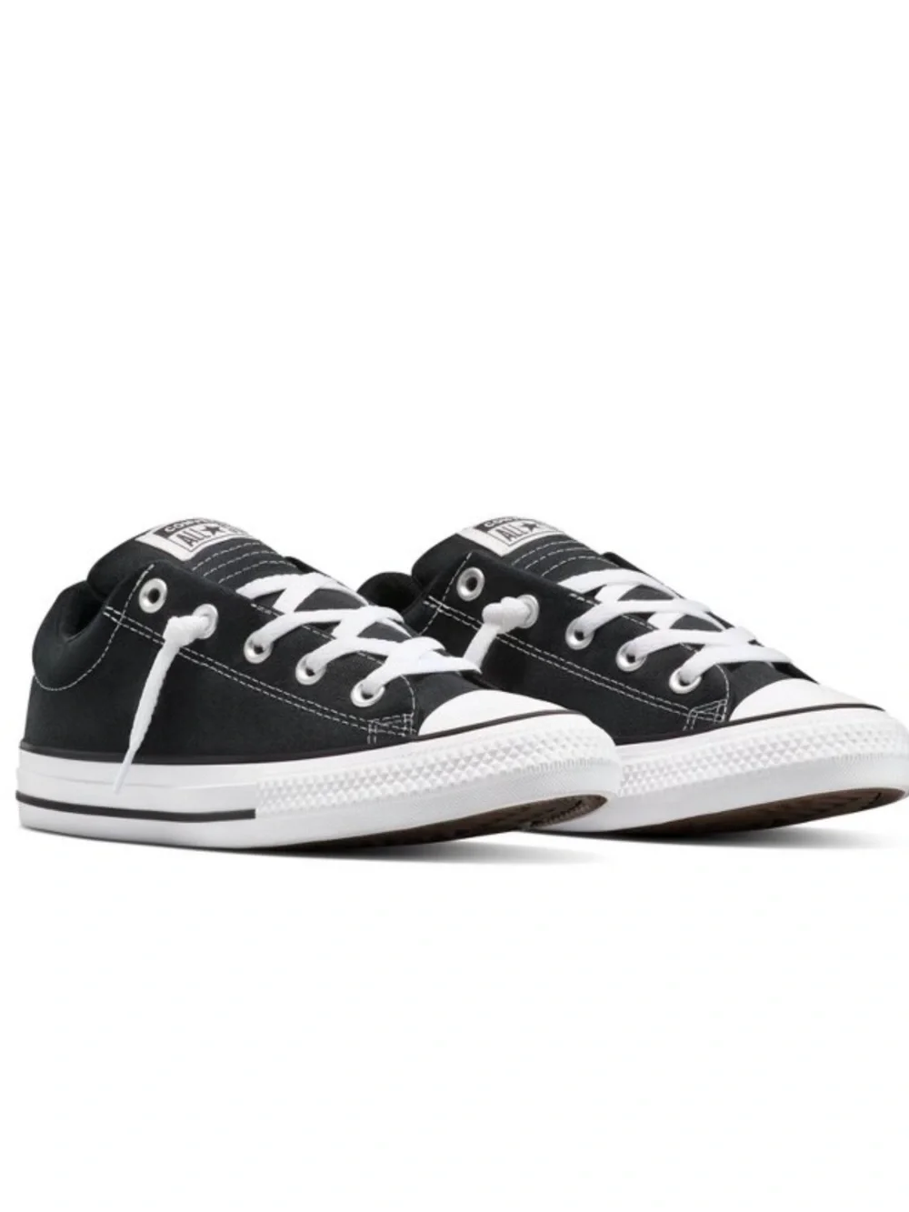 Converse Kids' Street Ox Low Top Sneakers - Black